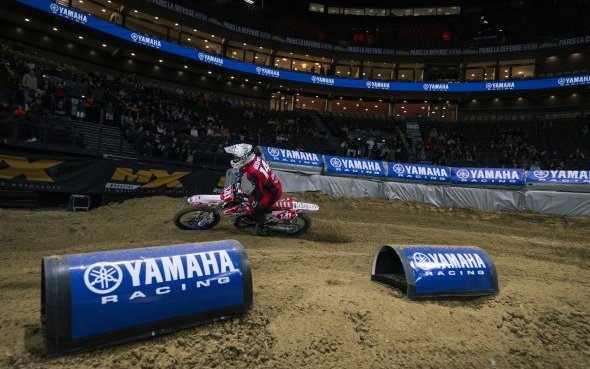 Paris La Défense Arena : Cooper Webb (YZ450F) sur la 3e marche du podium SX1 ! 