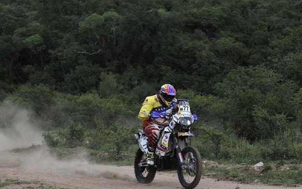 Pérou-Argentine-Chili/Etape 9 : Olivier Pain (YZ450F Rallye) se maintient dans le groupe de tête !