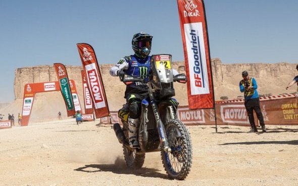Etape12 – Haradh-Qiddiya : Franco Caimi (WR450F Rally) et Jamie McCanney (WR450F Rally) terminent le Dakar 2020 avec succès