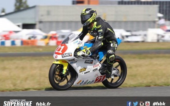 Albi-81 (7/7) : Maximilien Bau (R6) et Vincent Falcone (BeOn-Yamaha) Champions de France !