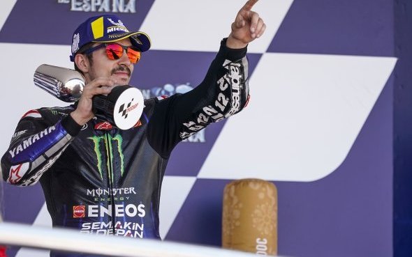 GP d'Espagne-Jerez (4/19)/Course : Maverick Viñales (M1) retrouve le podium