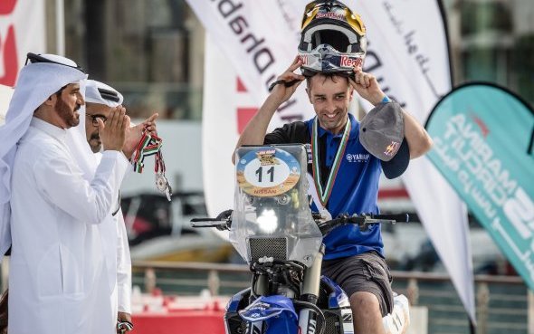 Abu Dhabi Desert Challenge-UAE (1/5) : Premier test 2016 réussi pour Hélder Rodrigues et le Yamalube Yamaha Official Rally Team