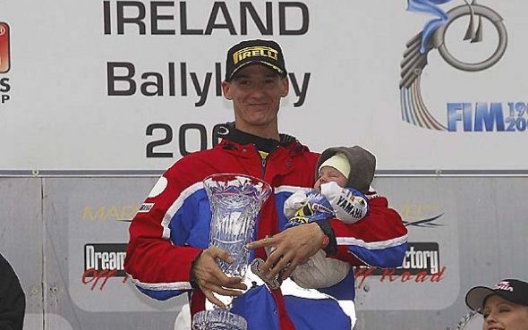 GP d'Irlande-Ballykelly (15/16) : Stefan Everts (Yamaha YZ450F) Champion en or fin