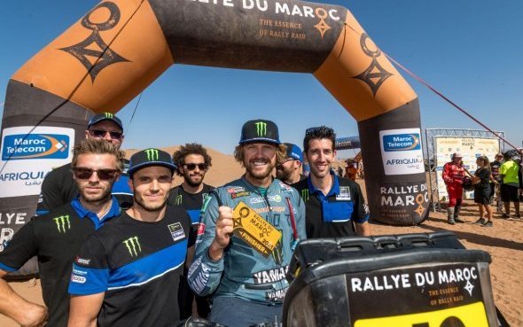 Rallye du Maroc-Zagora (4/5) : Top5 pour Adrien Van Beveren (WR450F Rally) !