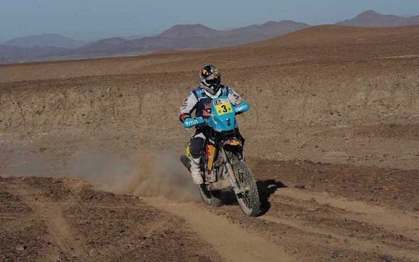 Argentine-Chili-Perou/Etape 9 : Hélder Rodrigues (WR450F Rally) seul sans David Casteu (YZ450F Rallye) !