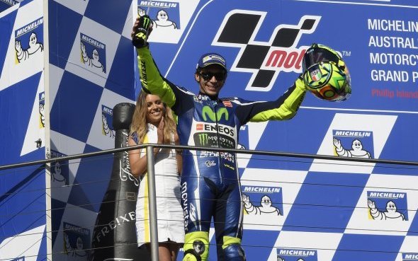 GP Australie-P.Island (16/18)/Courses : Valentino Rossi (M1) retrouve le podium !