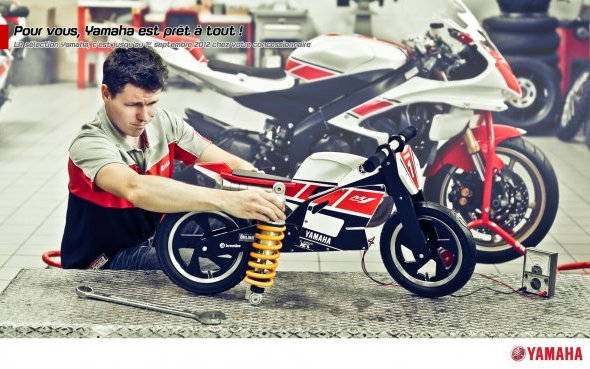 Pour vous, YAMAHA est prêt à tout !