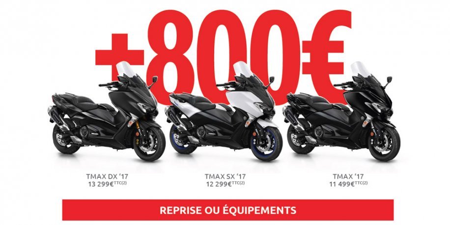Offre TMAX 2017