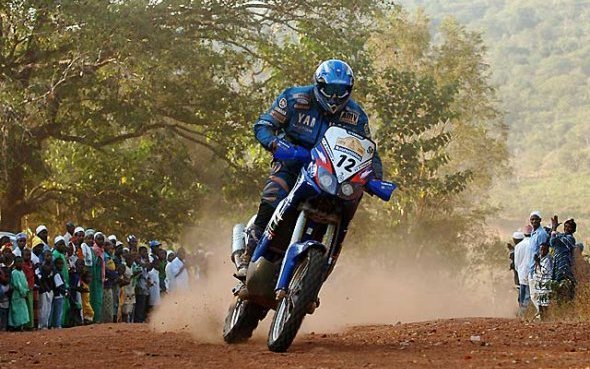 Labé-Tambacounda (Sénégal) : David Frétigné (Yamaha) en route vers Dakar !