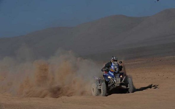 Argentine-Chili-Perou/Etape 9 : Hélder Rodrigues (WR450F Rally) seul sans David Casteu (YZ450F Rallye) !