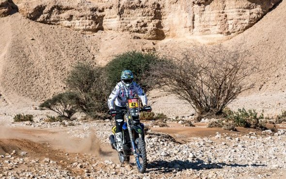 44e Dakar-Arabie Saoudite (1/5)/Etape5 : Ross Branch (WR450F Rally) finalement 2e de la spéciale Moto et Alexandre Giroud (YFM700R) l'emporte en Quad !