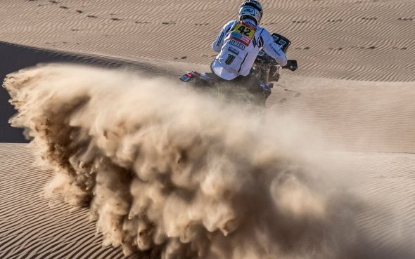 44e Dakar-Arabie Saoudite (1/5)/Etape11 : Adrien Van Beveren (WR450F Rally) Top4 avant l'ultime étape !