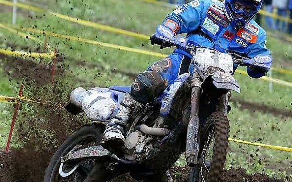 Thiers - France (4/8) : Stephan Merriman (Yamaha WR250F) toujours imbattable