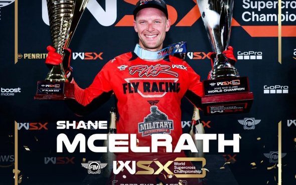 Melbourne-Australie (2/2) : Shane McElrath (YZ250F) Champion du Monde SX2 2022 !