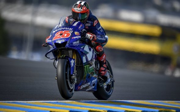 GP France-Le Mans (5/19)/Essais-1 : Tir groupé des Yamaha Boys