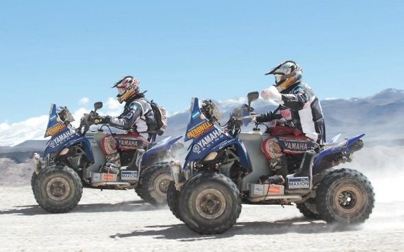 Argentine-Chili-Perou/Etape 9 : Hélder Rodrigues (WR450F Rally) seul sans David Casteu (YZ450F Rallye) !