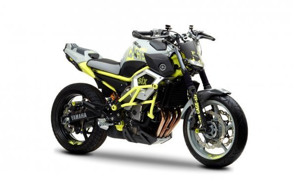 Yamaha présente deux concepts : un tout nouveau trois cylindres et la « Cage-six »