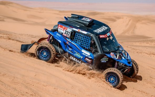 44e Dakar-Arabie Saoudite (1/5)/Etape3 : Adrien Van Beveren (WR450F Rally) à 4 secondes de la tête du rallye !