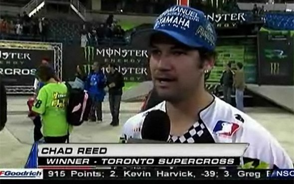Toronto-Canada (12/17) : Retour aux affaires pour Chad Reed (YZ450F) !
