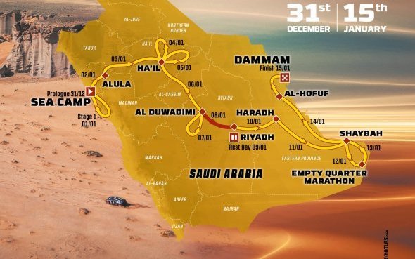 45e Dakar-Arabie Saoudite (1/5)/Étape8 : Première victoire d'étape en T3 pour João Ferreira et Filipe Palmeiro (XYZ1000R) !