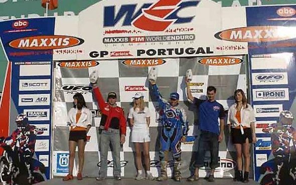 Guimaraes - Portugal (2/8) Merriman et Germain (Yamaha) sur le podium !