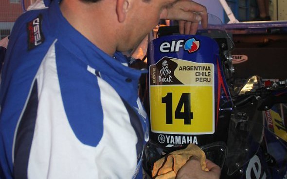 Argentine-Chili-Perou/J-1 : Bain de foule à Mar del Plata pour le Team Yamaha Racing France