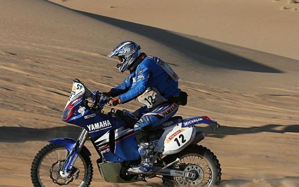 Zouérat-Atâr (Mauritanie) : David Frétigné (Yamaha) s'accroche toujours aux leaders !