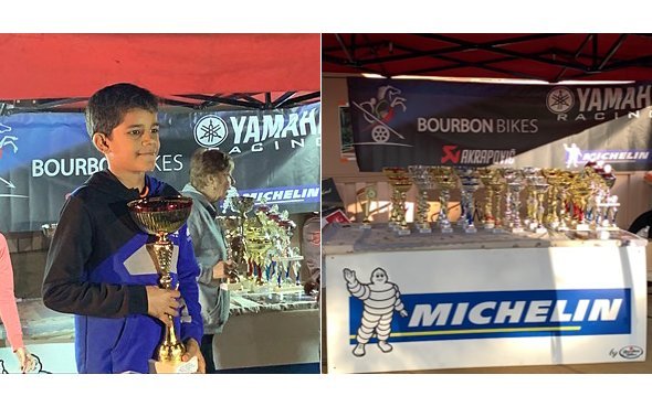 Championnat de La Réunion MX1/Petit-Tampon (8/8) : Romain Laurens (YZ450F) et Arno Cazet (YZ65) sont les Champions 2019 !