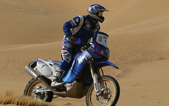 David Frétigné (Yamaha WR450F - Yamaha Motor France Ipone) prépare son Dakar 