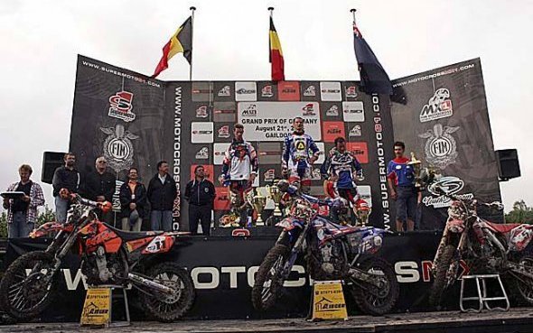 GP All-Gaildorf (14/17) : L'insatiable Stefan Everts (Yamaha YZ450F) s'offre une 85e victoire