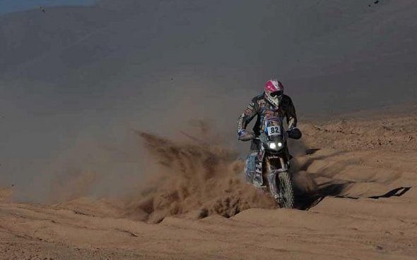 Argentine-Chili-Perou/Etape 9 : Hélder Rodrigues (WR450F Rally) seul sans David Casteu (YZ450F Rallye) !