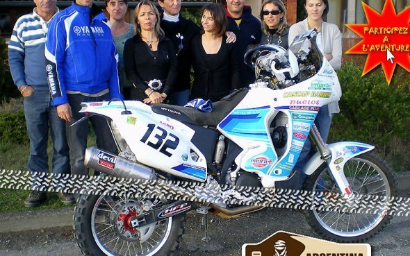 Argentine-Chili : Dakar 2010 : J-8 pour David Frétigné (WR450F), Olivier Pain (WR450F) et les pilote HFP Yamaha
