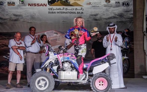 Dubai-UAE (1/4) : Victoire pour Yamaha et victoire féminine pour Camelia Liparoti (YFM700R) !