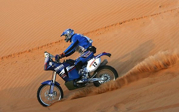 Nouakchott-Kiffa (Mauritanie) : Le jour le plus long pour David Frétigné (Yamaha) !