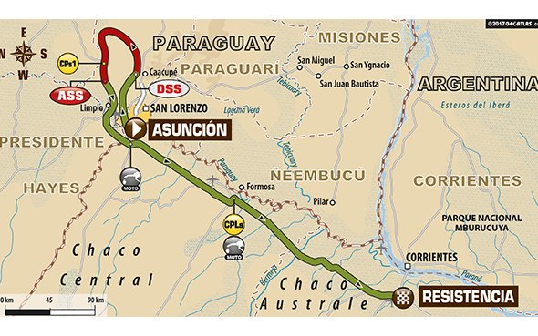 Etape 1-Asunción-Resistencia (ARG) : Départ impressionnant pour les pilotes Yamaha Racing