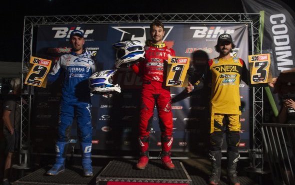 Agen-47 (1/5) : Thomas Ramette (YZ450F), Lucas Imbert (YZ250F) et Lucas Mas (YZ125) sur le premier podium de la saison !