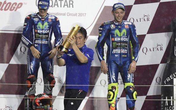 GP Qatar-Losail (1/18)/Courses : Victoire pour Viñales (M1), podium pour Rossi (M1) et surprise pour Zarco (M1) 