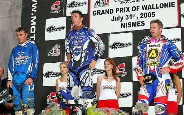 GP Wallonie-Nismes (12/17) : 4e triplé Yamaha YZ250F en MX2 cette saison !
