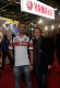 Denis Bouan et sa compagne Barbara Collet, pilotes Yamaha Racing France (...)